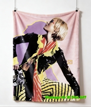 Fendi Retro Pop Art Fashion Editorial Flannel Throw Blanket IMG_9576